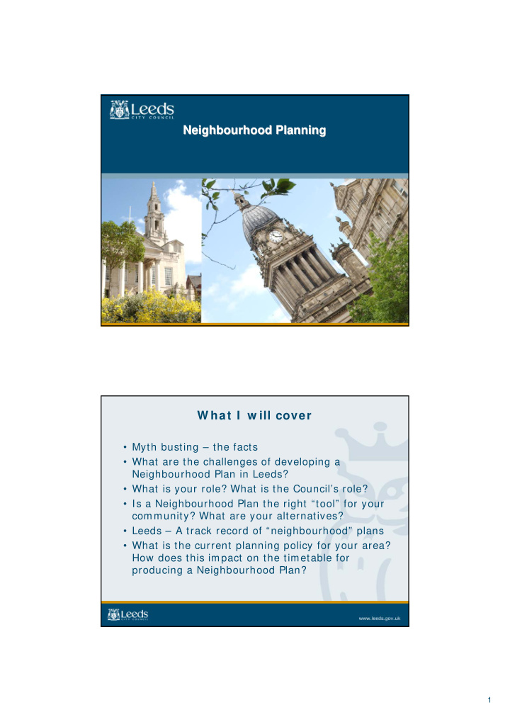 neighbourhood planning neighbourhood planning w hat i w
