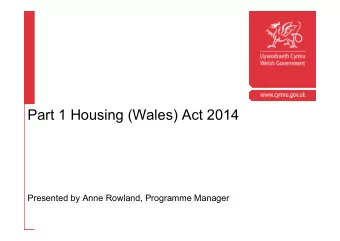 Title  Presented by Anne Rowland, Programme Manager  Name/Date   Approx. 14% (185,000) in PRS