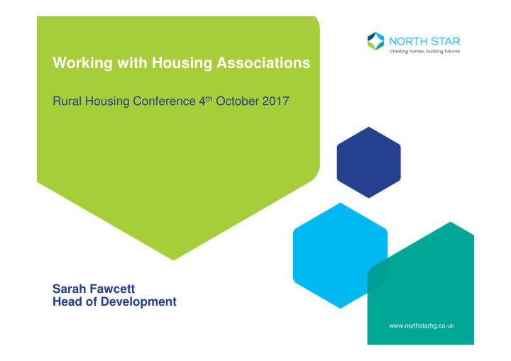 working with housing associations