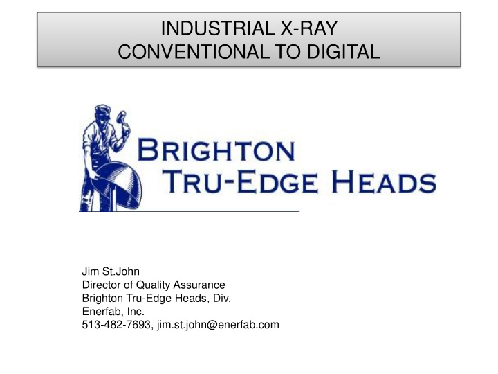 industrial x ray conventional to digital