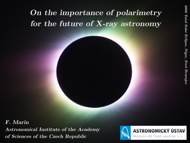 on the importance of polarimetry