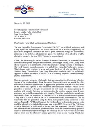 .- state has set an objective of 25% alternative energy created in New Hampshire by the  year 2025.