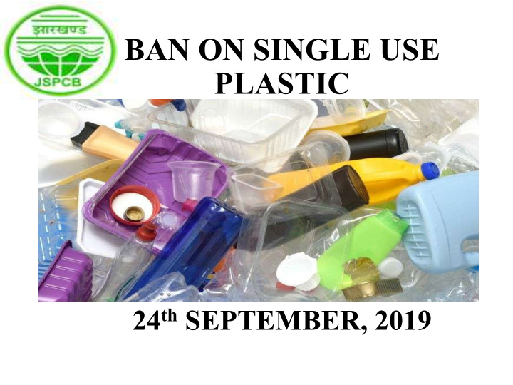 ban on single use plastic