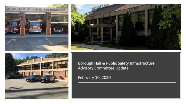 bo borough hall public safety infrastru ructure ad advis