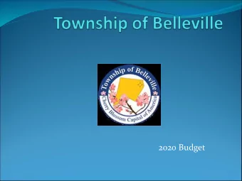 2020 Budget  2020 Budget Highlights  3% increase in general liability insurance  28% increase