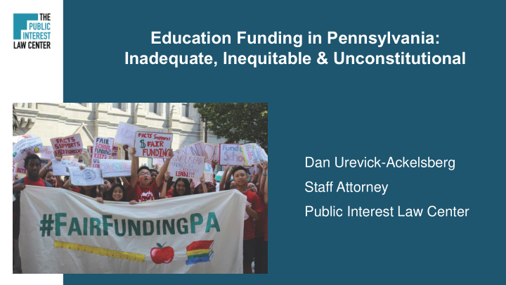 education funding in pennsylvania