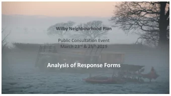 Analysis of Response Forms  Demographics  Total attendees: 38  40  37  35  30  25  20  15  10  5  1