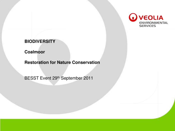 biodiversity coalmoor restoration for nature conservation