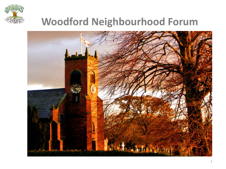 woodford neighbourhood forum