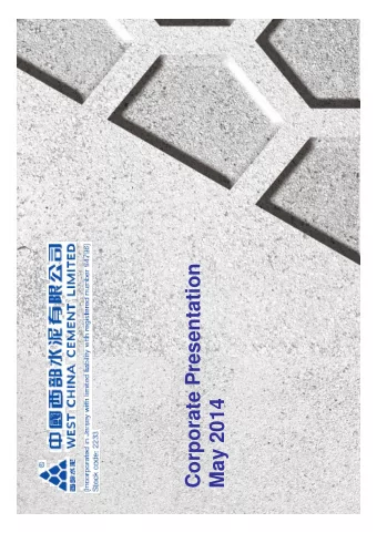 Corporate Presentation  May 2014  2013 Results Highlights  Operational  Period-end installed