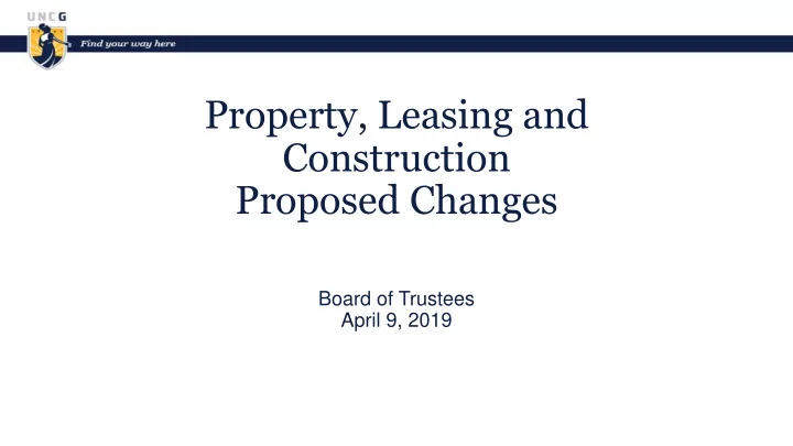 property leasing and