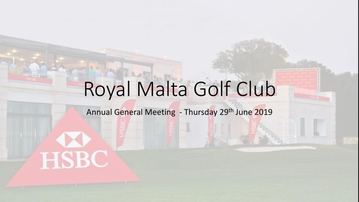 royal malta golf club