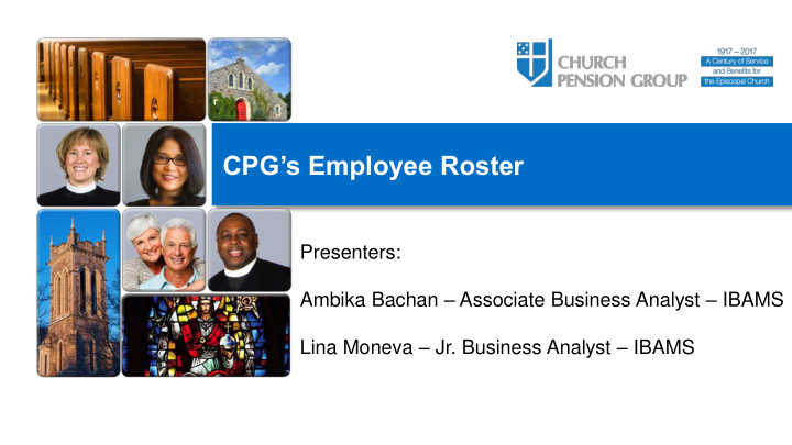 cpg s employee roster