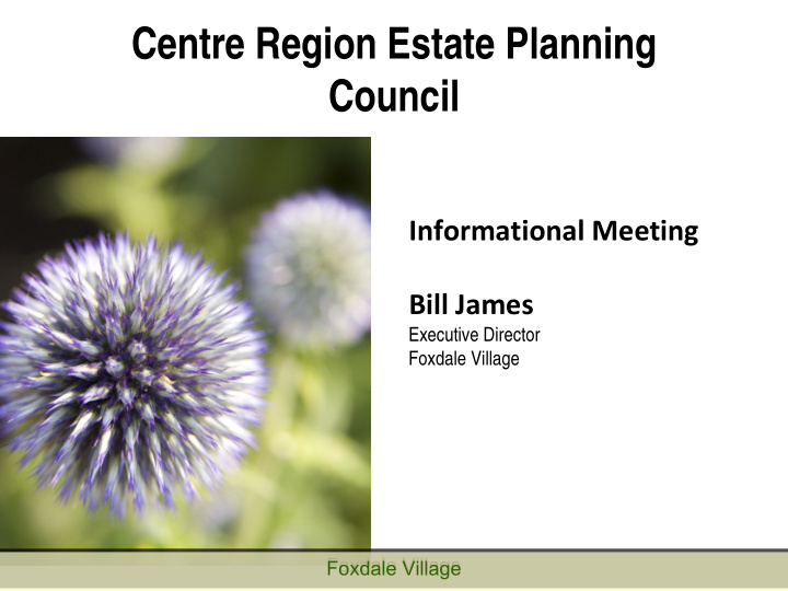centre region estate planning council