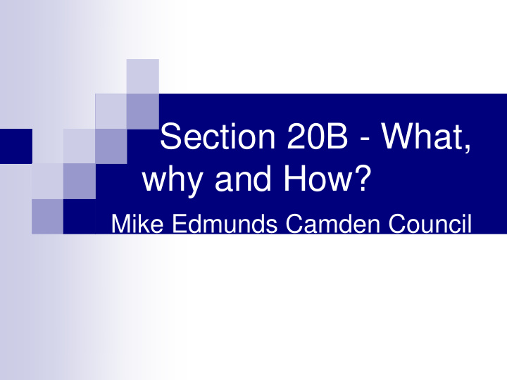 section 20b what