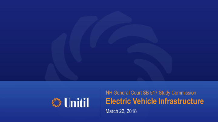 electric vehicle infrastructure