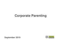 corporate parenting
