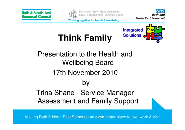 think family