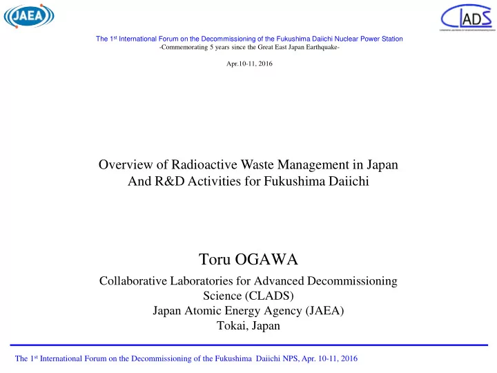 toru ogawa