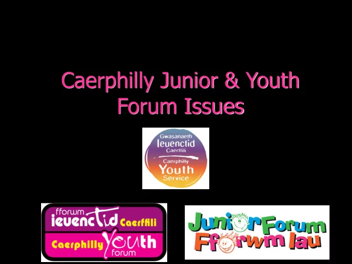 caerphilly junior youth