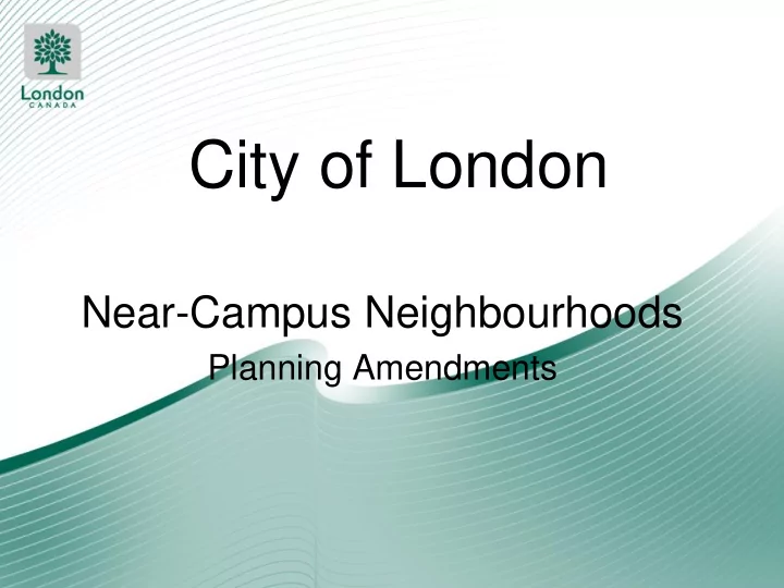 city of london