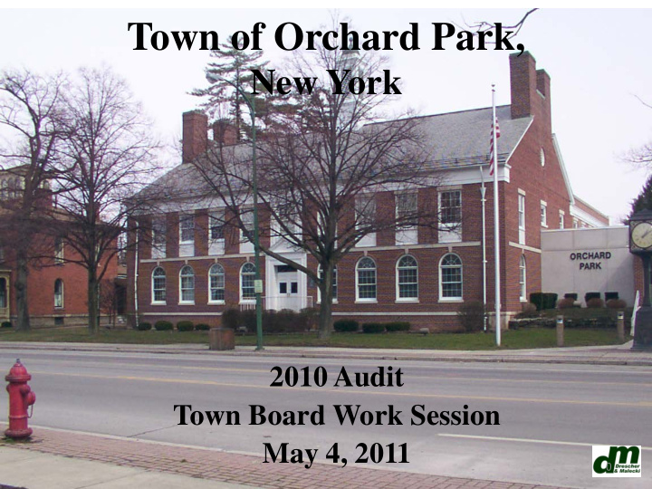 town of orchard park