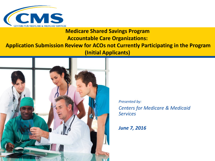medicare shared savings program accountable care