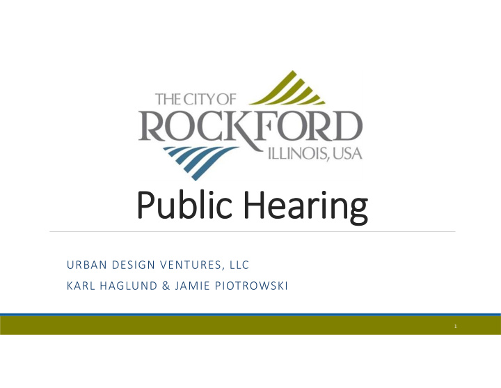 public hearing