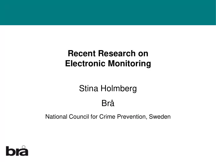 stina holmberg