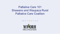 palliative care 101 shawano and waupaca rural palliative