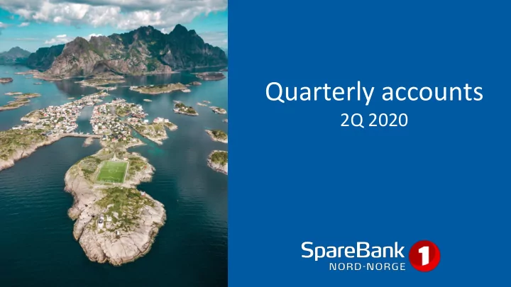 quarterly accounts