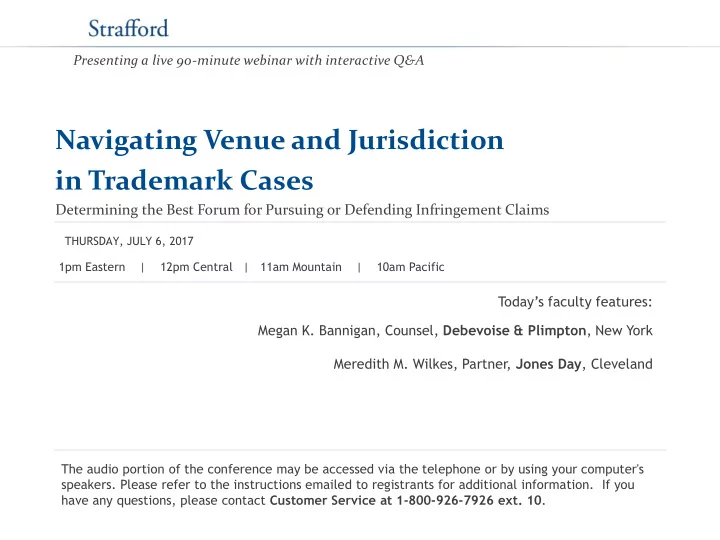 in trademark cases