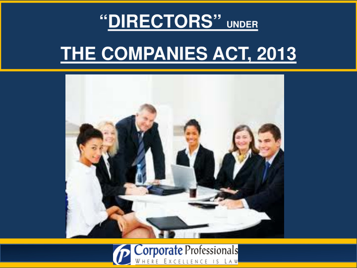 directors under the companies act 2013 index