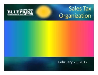 F b February 23, 2012  23 2012 Economic and Development Consensus Committee (EECC) Background