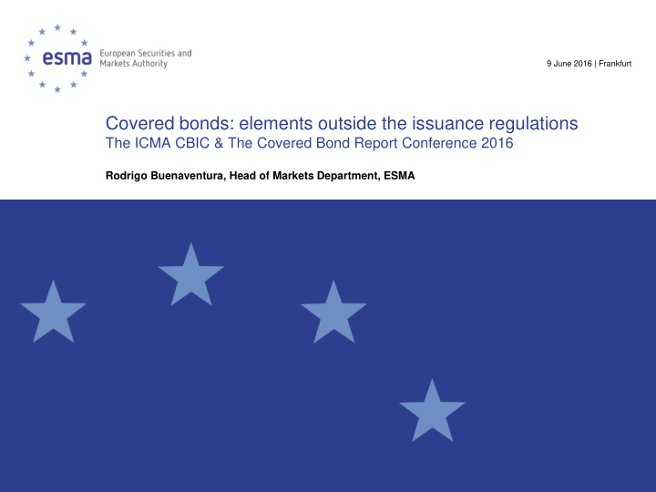 covered bonds elements outside the issuance regulations
