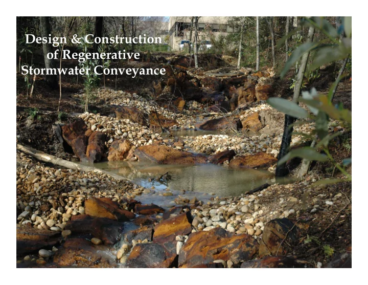 design construction of regenerati e of regenerative