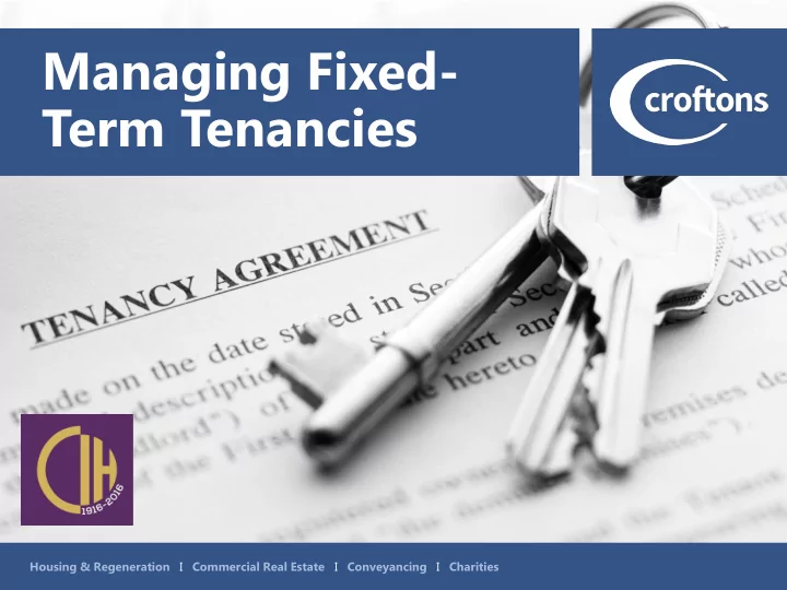 managing fixed
