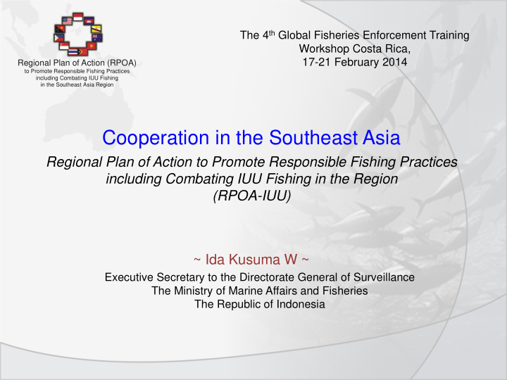 cooperation in the southeast asia