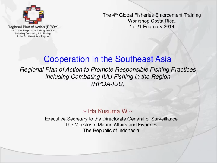 cooperation in the southeast asia