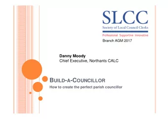 Notice of Co-option of Councillors  Following the uncontested elections, Little Pipping Parish