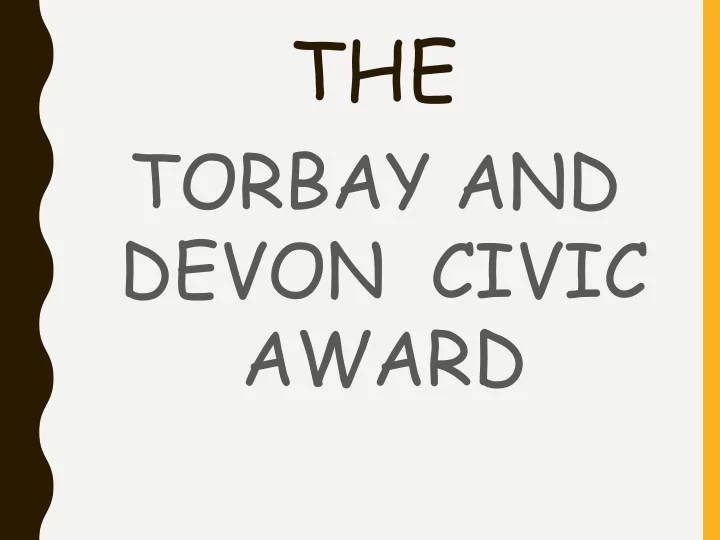 the