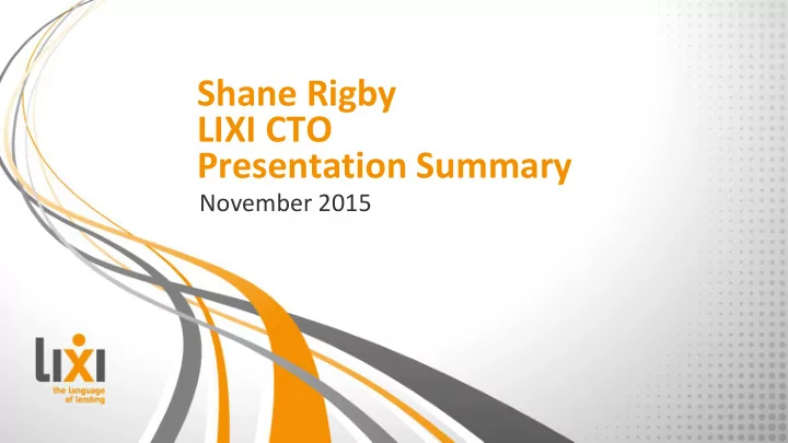 shane rigby