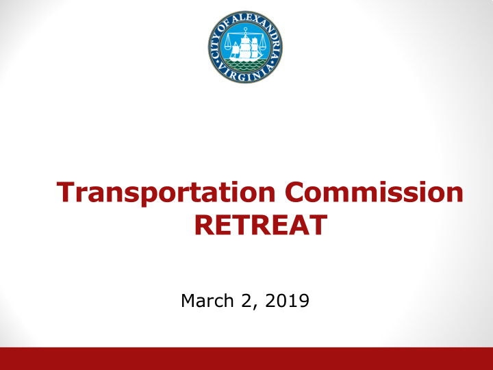 transportation commission retreat