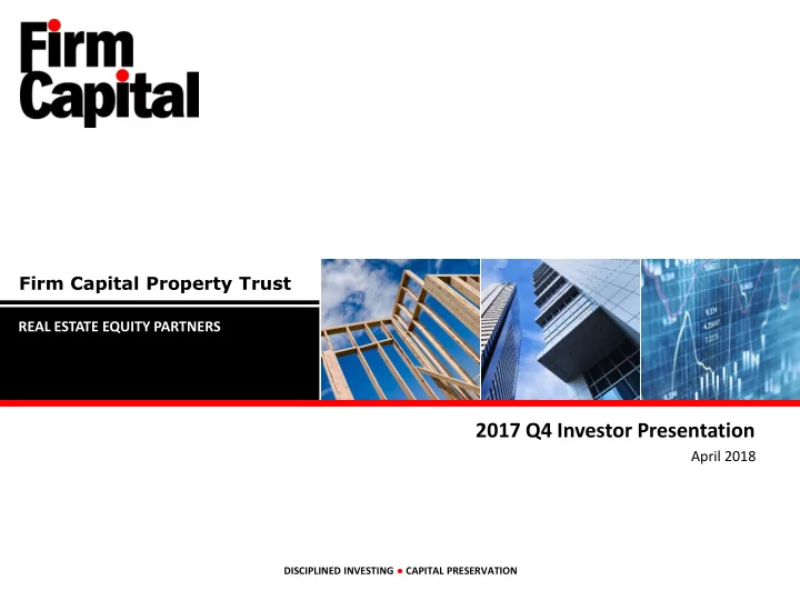 2017 q4 investor presentation