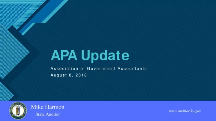 apa update
