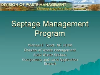 Who Are We?  NCDENR  NC Department of  Environment &amp; Natural Resources  Division of