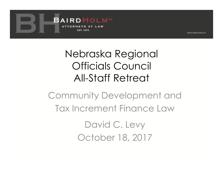 nebraska regional officials council all staff retreat