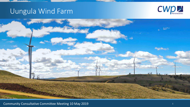 uungula wind farm