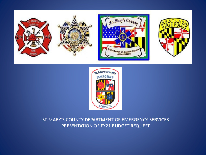 st mary s county department of emergency services