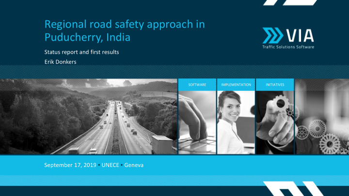 regional road safety approach in puducherry india